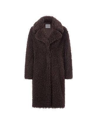 RICHROYAL | Mantel in Felloptik 