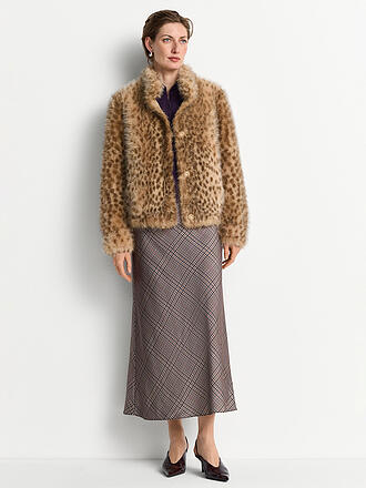 RICHROYAL | Jacke in Felloptik 
