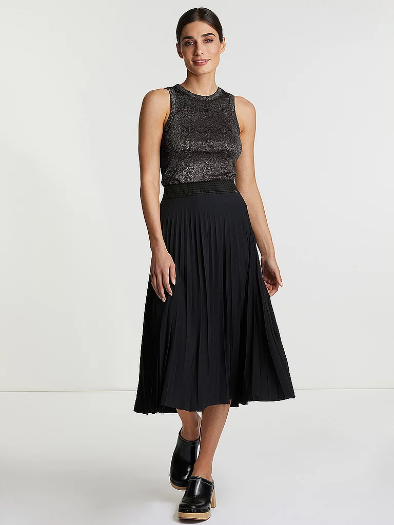 RICHROYAL Jupe plissée noir | 34