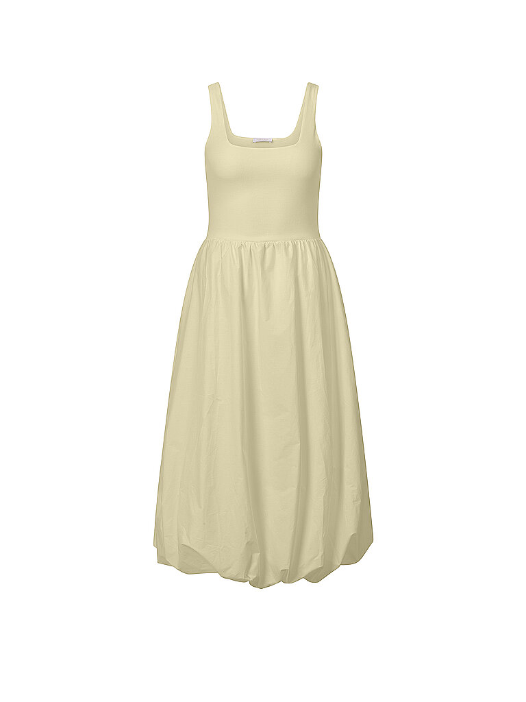 RICHROYAL Midikleid gelb | S