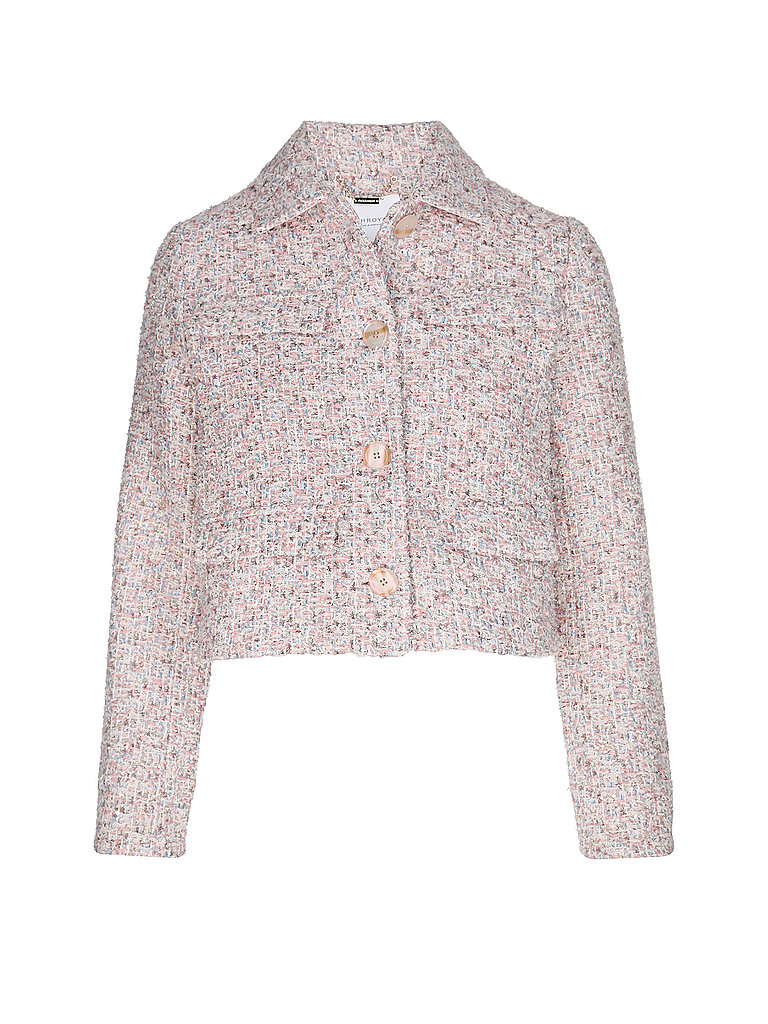 RICHROYAL Jäckchen Cropped Fit pink | 36