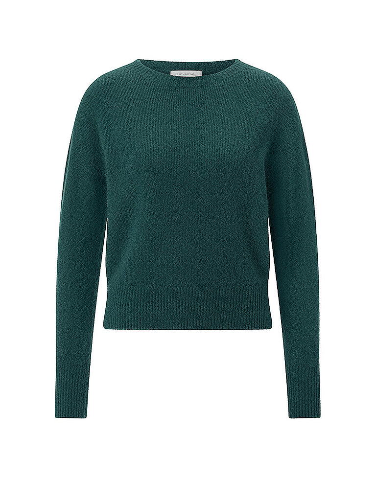 RICHROYAL Pullover dunkelgrün | L