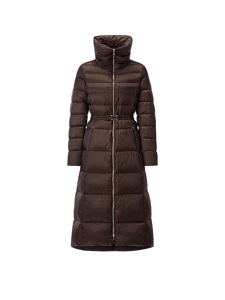 RICHROYAL Daunensteppmantel braun | 34