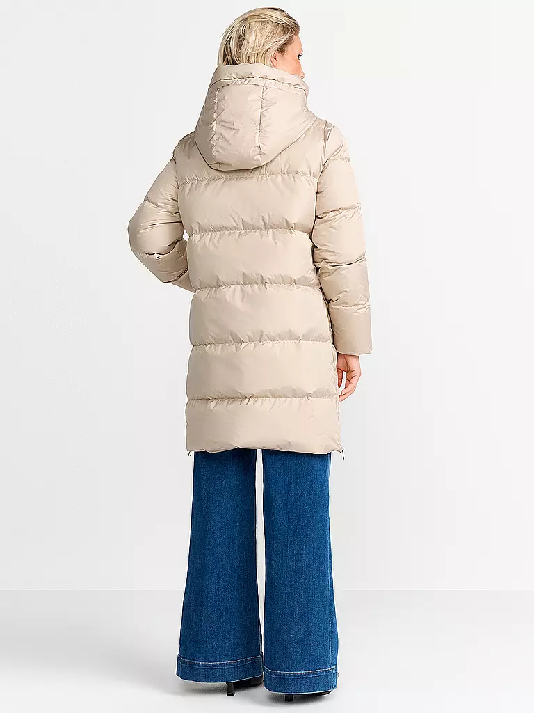 RICHROYAL | Daunensteppmantel | Beige