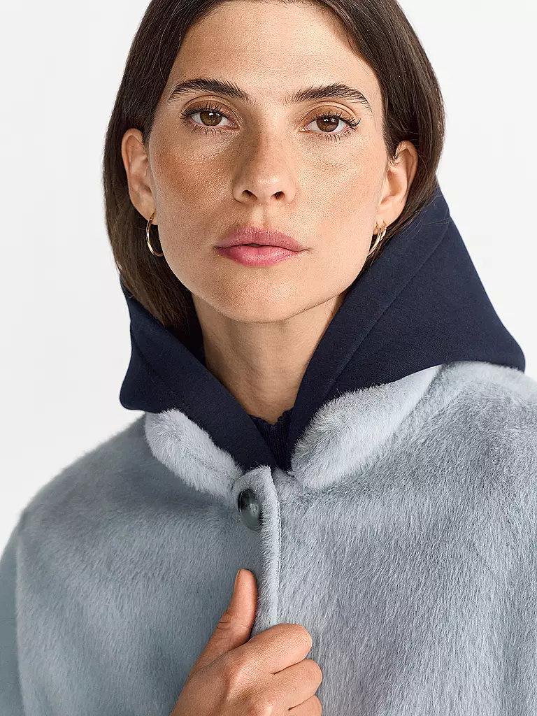 RICHROYAL | Jacke in Felloptik | 