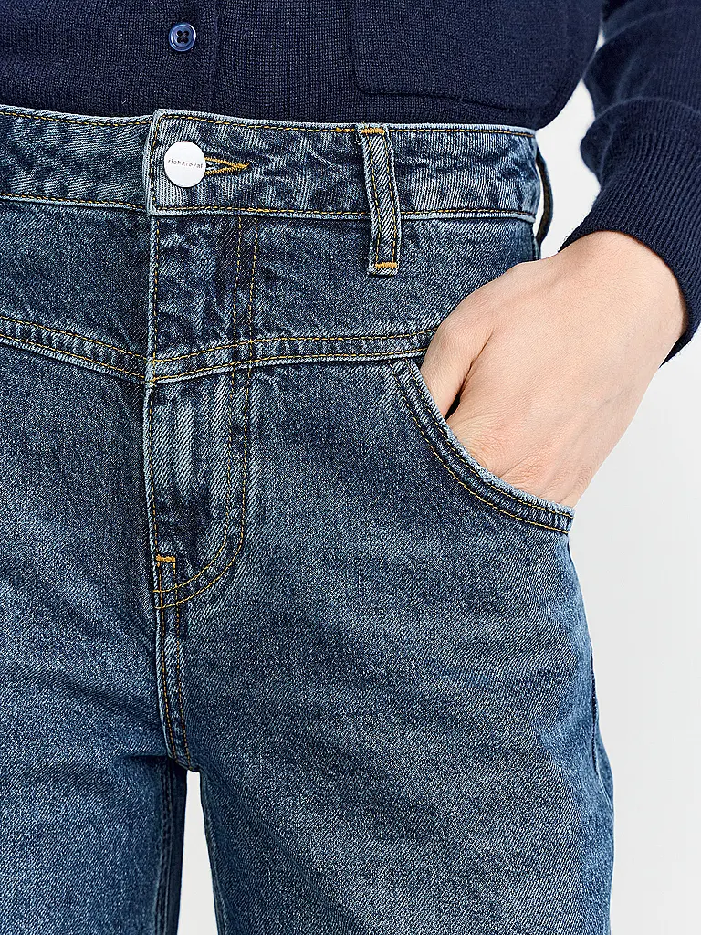 RICHROYAL | Jeans Balloon Fit  | Blau