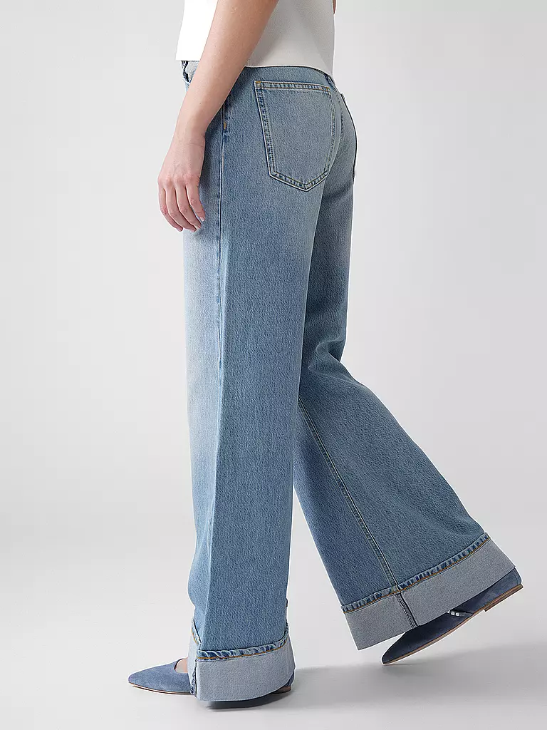 RICHROYAL | Jeans Wide Leg  | Blau