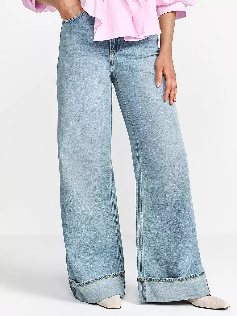 RICHROYAL | Jeans Wide Leg  | Blau