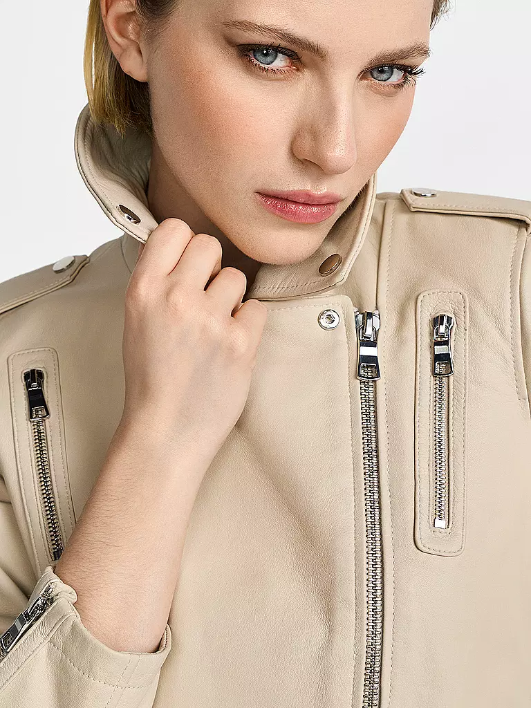 RICHROYAL | Lederjacke | Beige