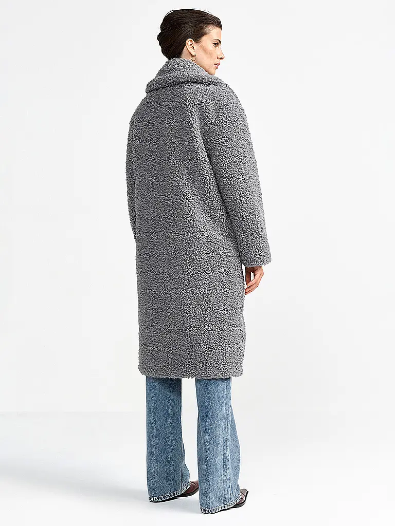 RICHROYAL | Mantel in Felloptik | 