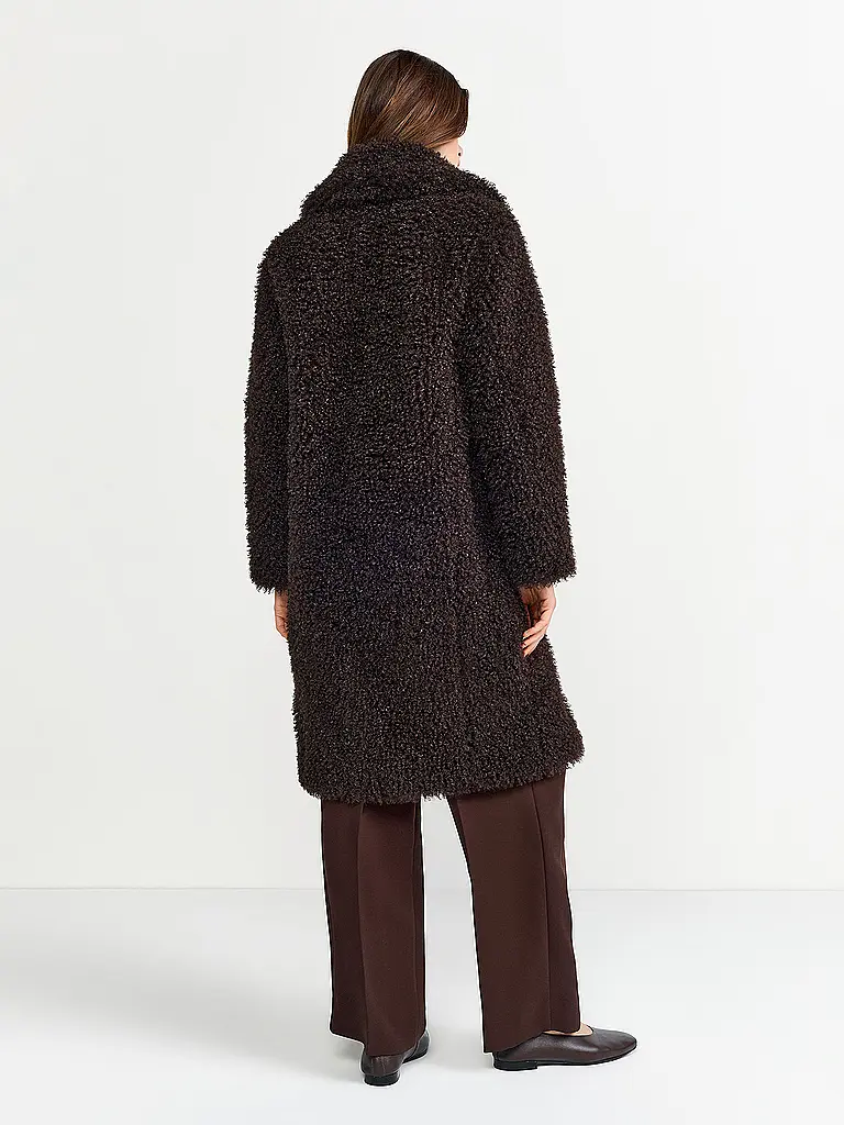 RICHROYAL | Mantel in Felloptik | 