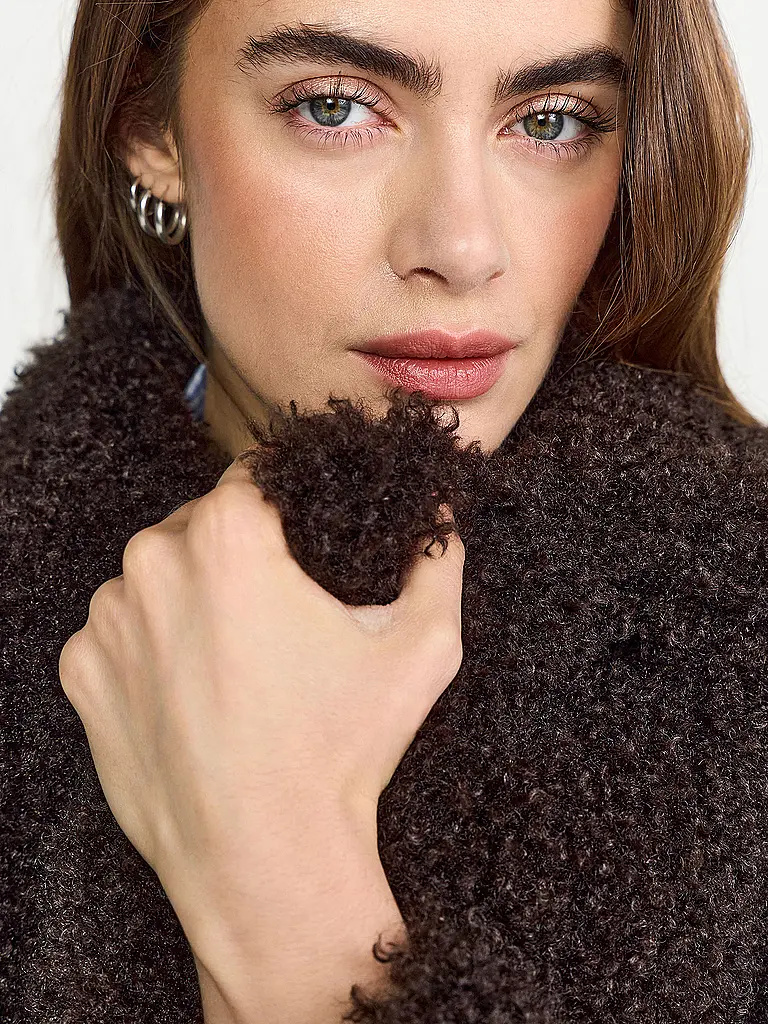 RICHROYAL | Mantel in Felloptik | 