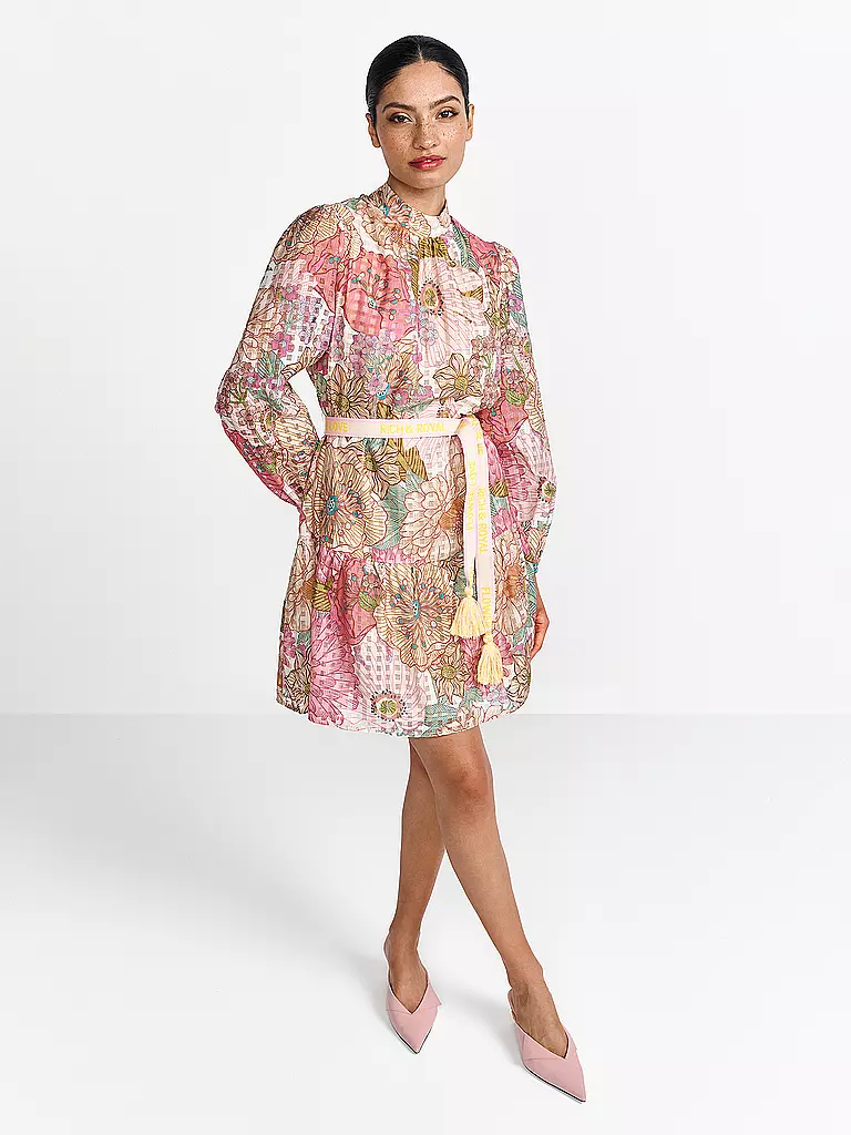 RICHROYAL | Midikleid  | Rosa