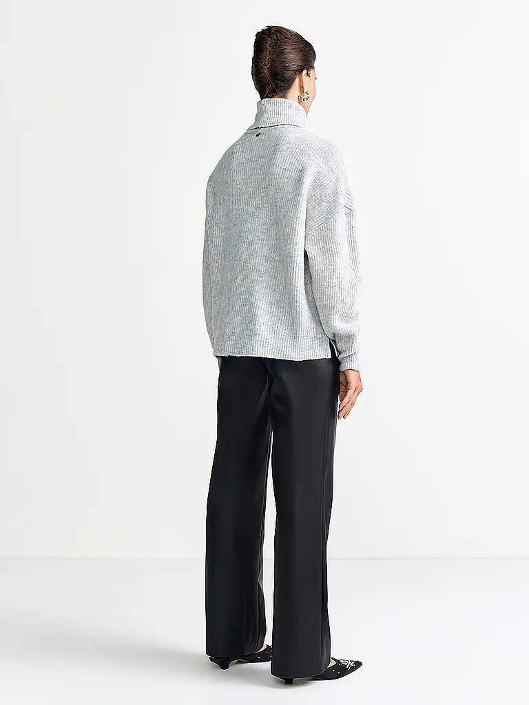 RICHROYAL | Rollkragenpullover  | Grau