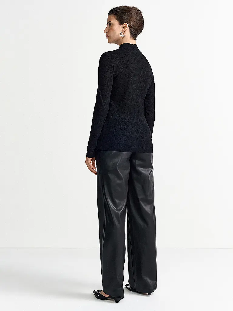 RICHROYAL | Rollkragenpullover  | Schwarz