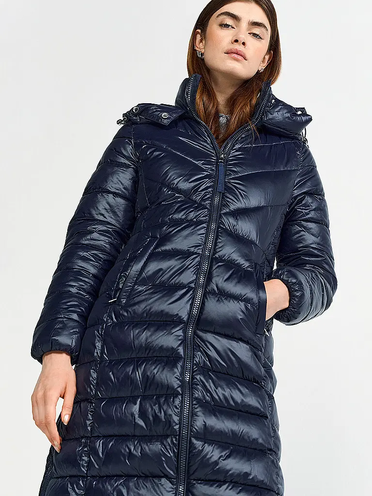 RICHROYAL | Steppmantel  | Dunkelblau