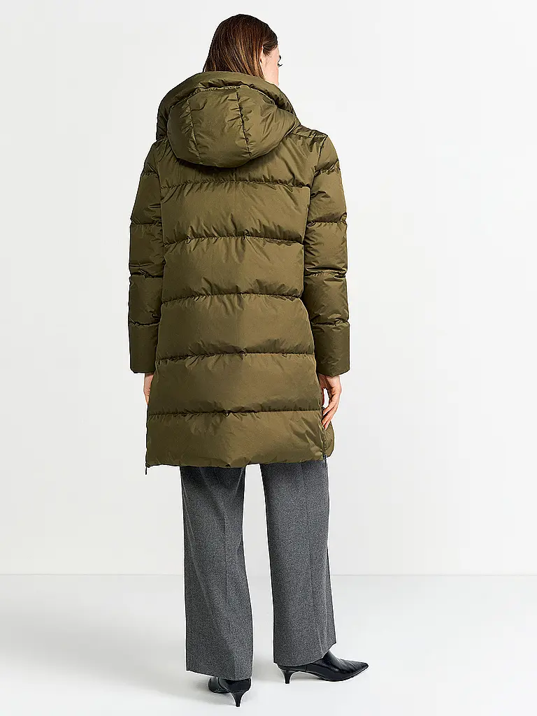 RICHROYAL | Steppmantel | Olive