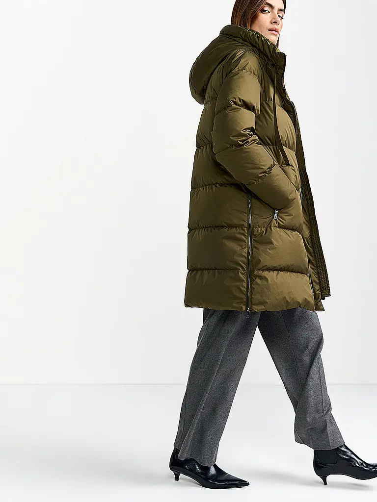 RICHROYAL | Steppmantel | Olive