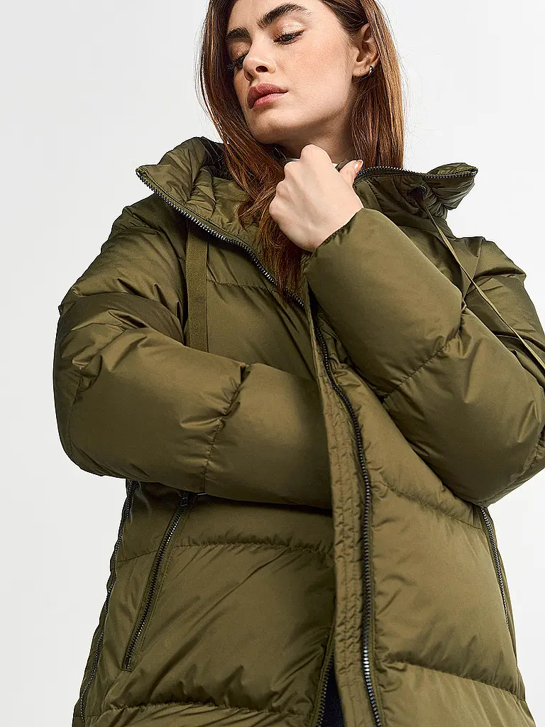 RICHROYAL | Steppmantel | Olive