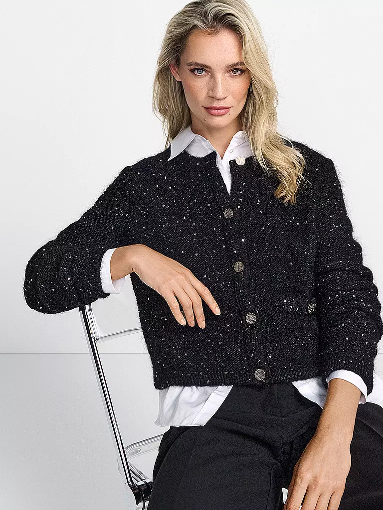 RICHROYAL | Strickjacke Boxy Fit | 