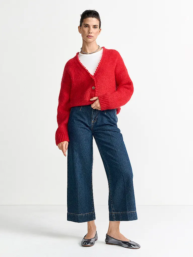 RICHROYAL | Strickjacke | Rot