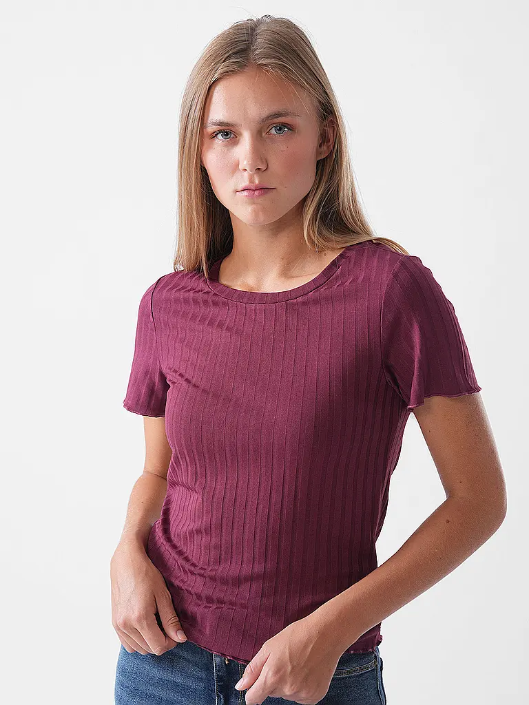 RICHROYAL | T-Shirt  | Dunkelrot