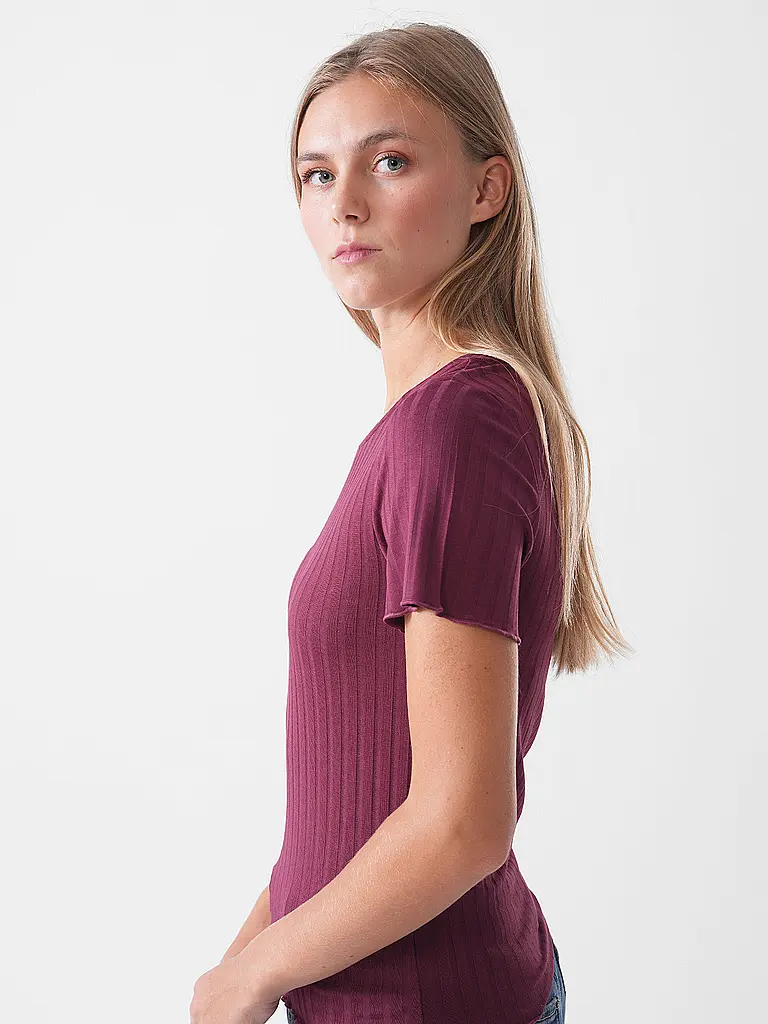 RICHROYAL | T-Shirt  | Dunkelrot