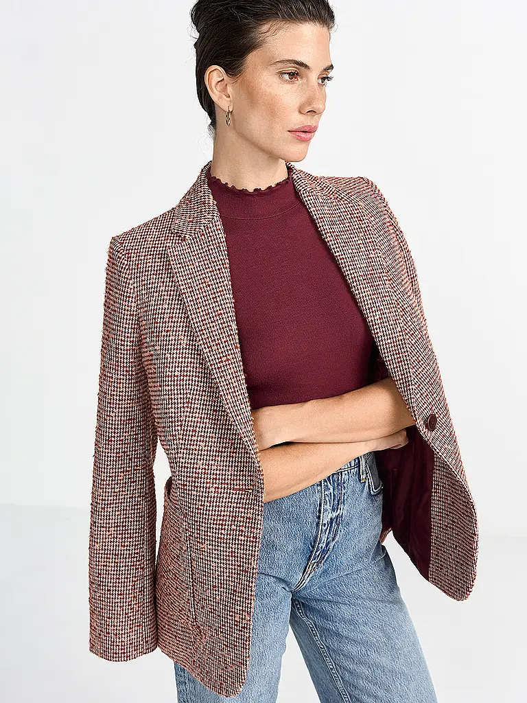 RICHROYAL | T-Shirt  | Dunkelrot