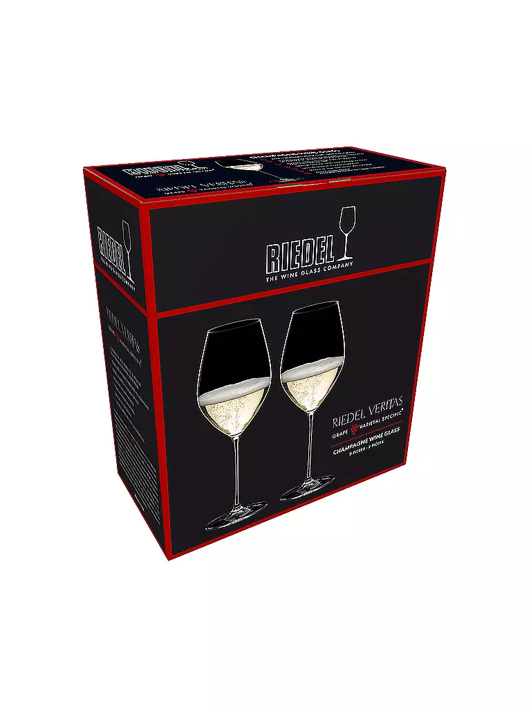 RIEDEL | Champagnerglas 2er Set VERITAS 445ml | transparent