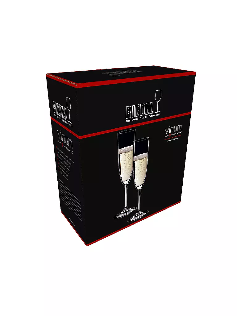 RIEDEL | Champagnerglas 2er Set VINUM 160ml | transparent