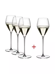 RIEDEL | Champagnerglas Set 4tlg. VELOCE  | Transparent
