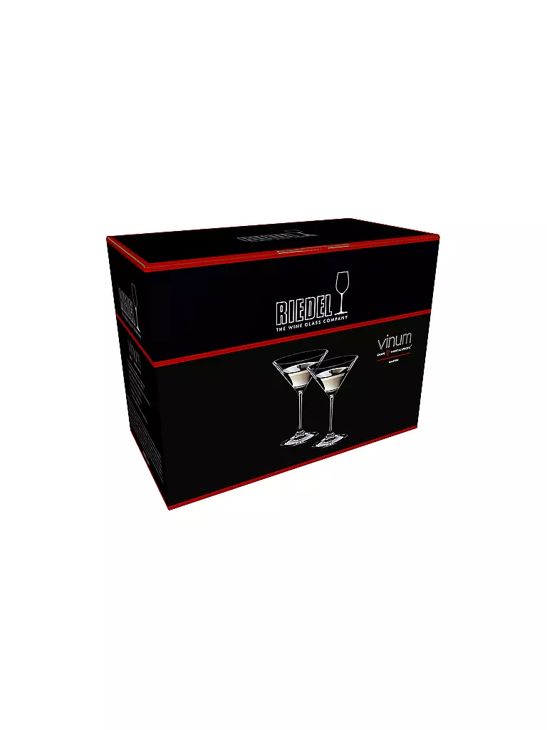 RIEDEL | Martiniglas 2er Set VINUM 130ml | transparent