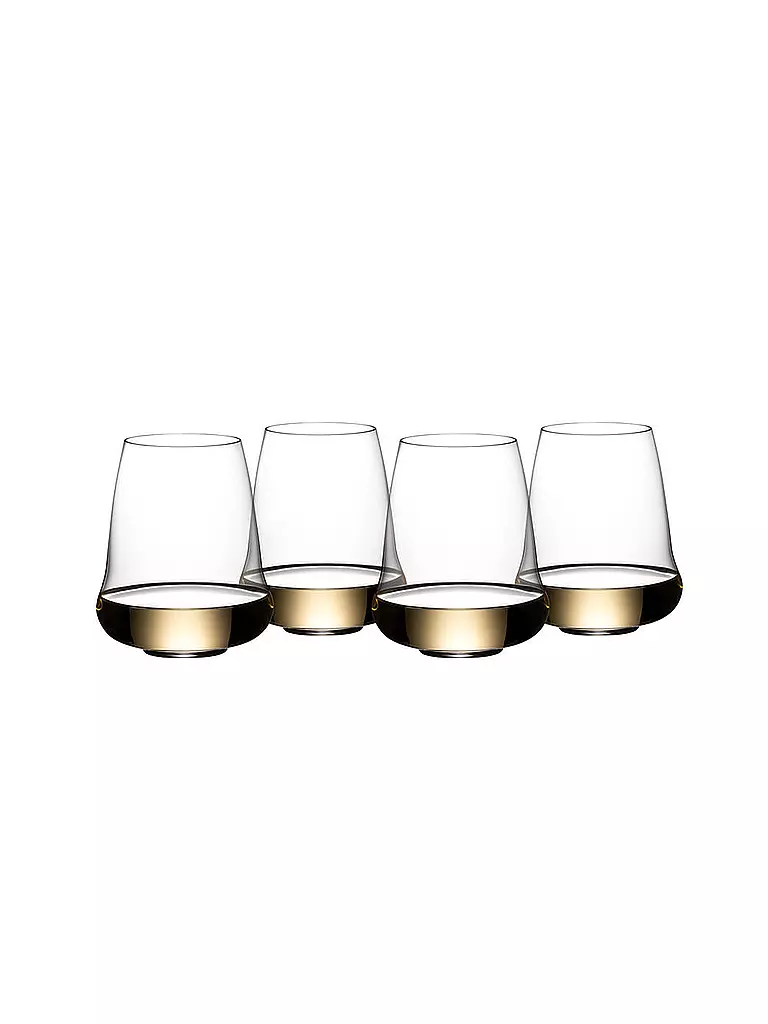 RIEDEL | Weissweinglas 4er Set STEMLESS WINGS Riseling Champagne | transparent
