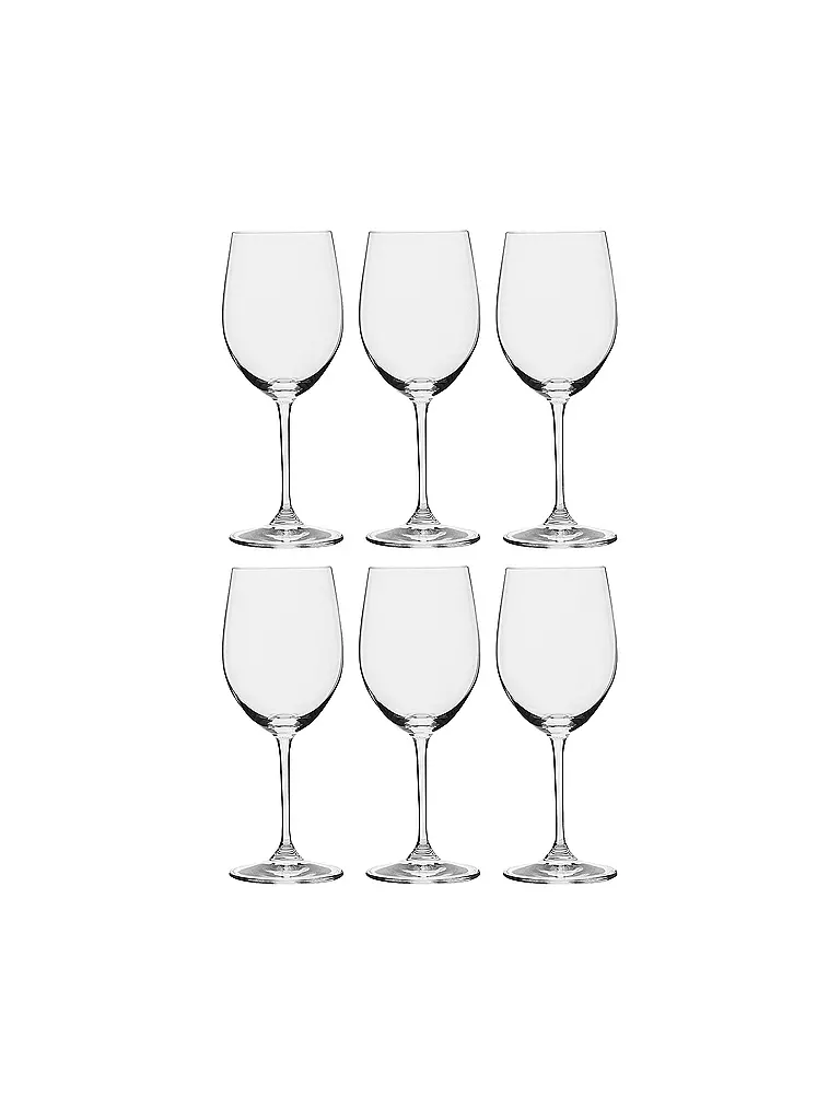 RIEDEL | Weissweinglas 6-er Set VINUM Viognier / Chardonnay | transparent