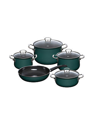 RIESS | Kochgeschirr Set 5-tlg. TEAL Blaugruen