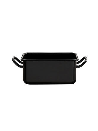 RIESS | Mini Back- und Servierform 15x11x7cm/0,7l Schwarzemaille