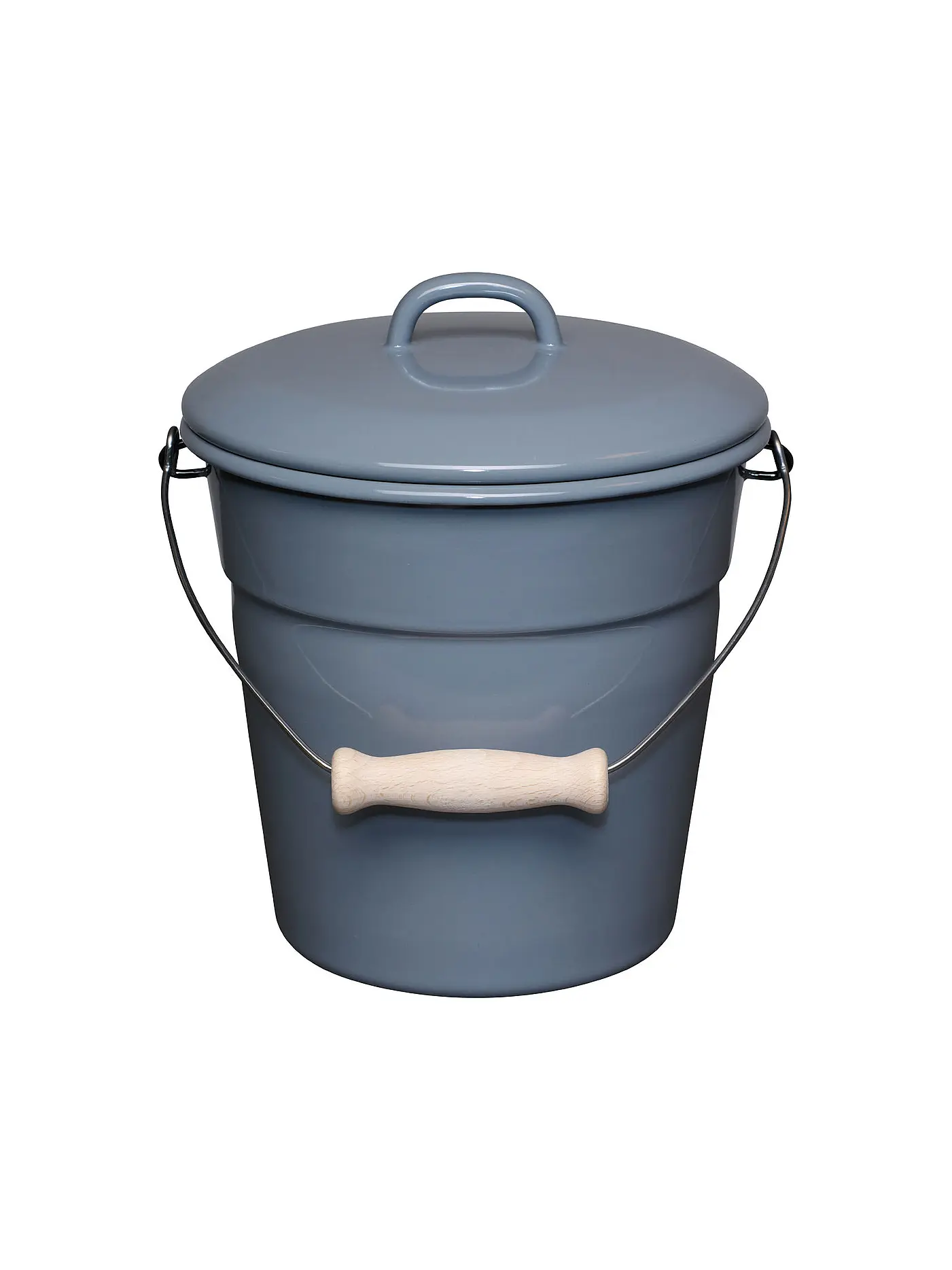 RIESS | Allzweckeimer mit Deckel 20cm Pure Grey | grau
