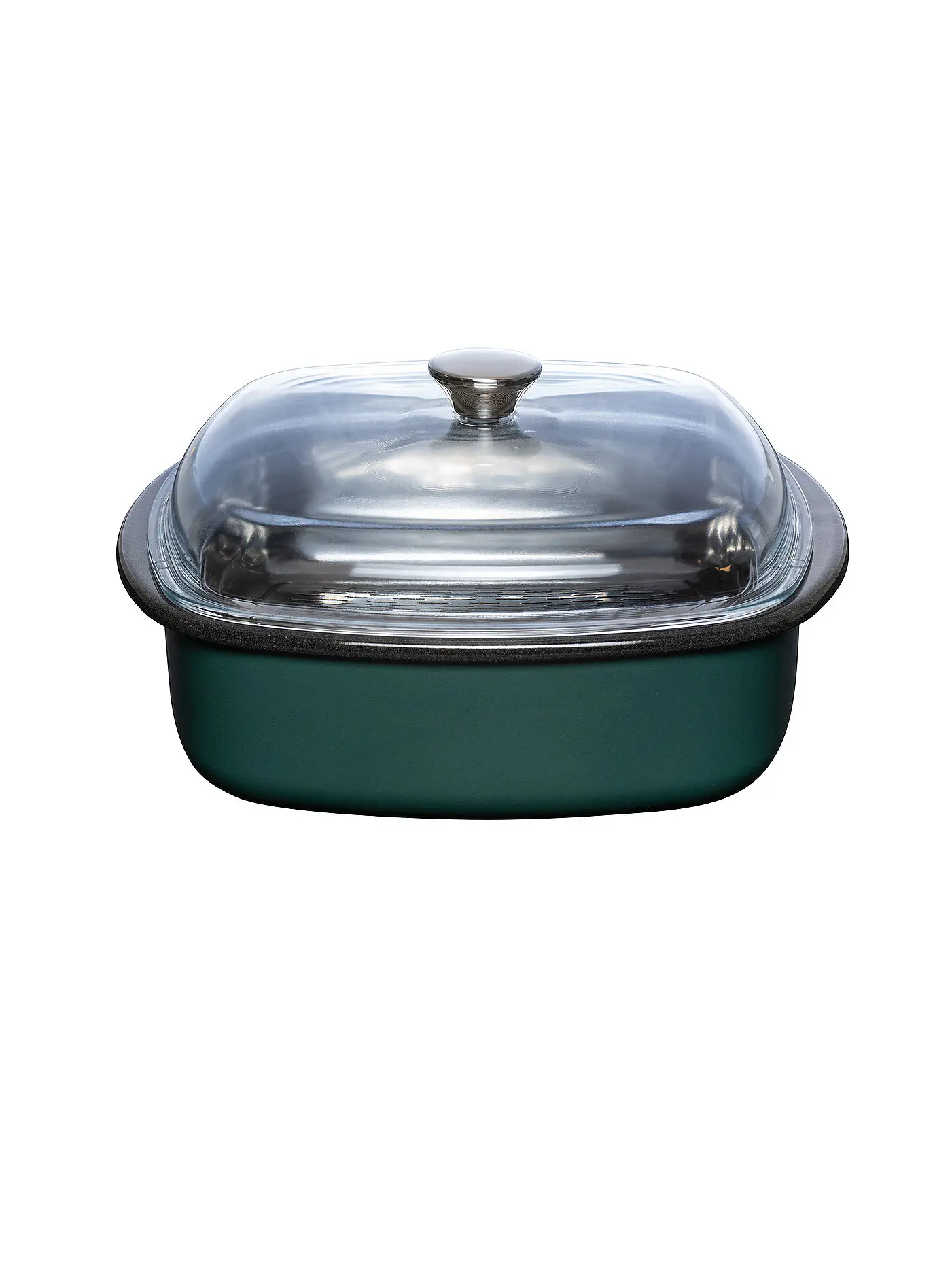 RIESS | Dampfgarer mit Glasdeckel und Gareinsatz 3tlg. TEAL Blaugruen | petrol
