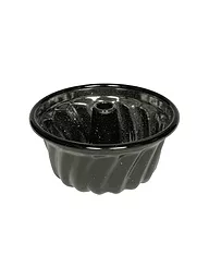 RIESS | Emaille Mini Backform 12cm schwarz | schwarz