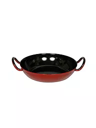 RIESS | Emaille Schlemmerpfanne "Classic - Color" 20cm  | dunkelrot