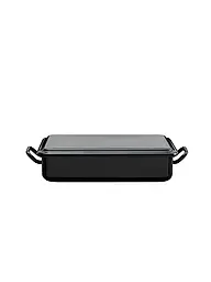 RIESS | Mini Back- und Servierform 23x15x5cm/1l Schwarzemaille | schwarz