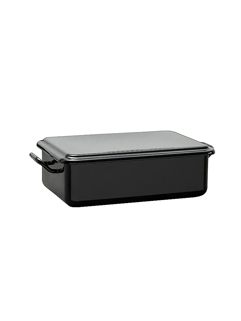 RIESS | Mini Back- und Servierform 23x15x7cm/1,5l Schwarzemaille | 