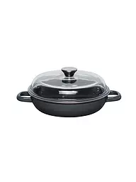 RIESS | Schmorpfanne mit Deckel 24cm Dark Grey | grau