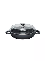 RIESS | Schmorpfanne mit Deckel 28cm NOUVELLE Lemon | grau