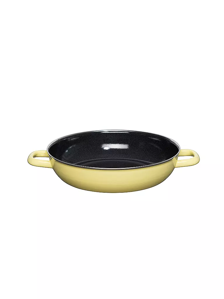 RIESS | Schmorpfanne mit Deckel 28cm NOUVELLE Lemon | gelb