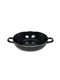 RIESS | Schwarzemaille Schmorpfanne 28cm | schwarz