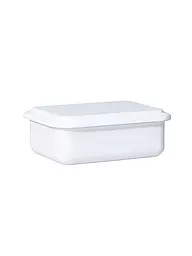 RIESS | Vorratsbehälter mit Deckel 15x11x4cm Salbeigrün | weiss