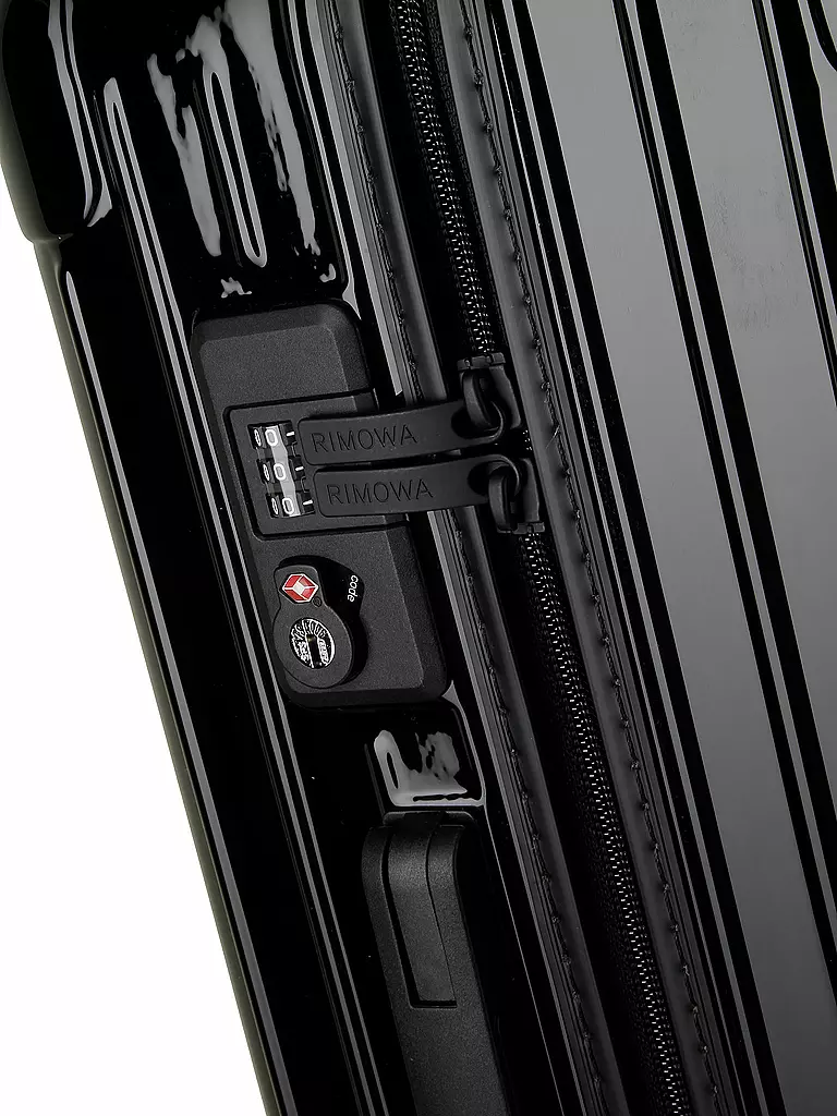 RIMOWA | Trolley "Essential - Check In M" (Black Gloss) | schwarz