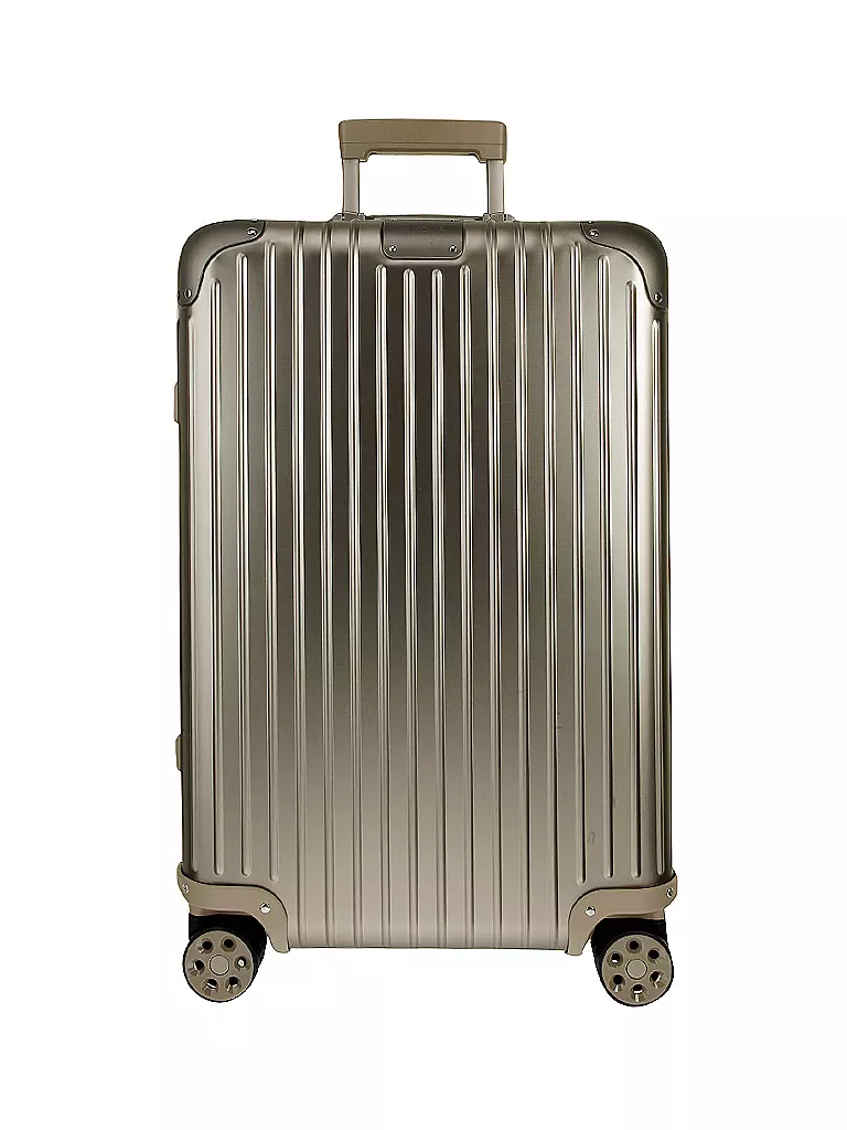 RIMOWA | Trolley "Original Check-In M" (Titanium) | gold