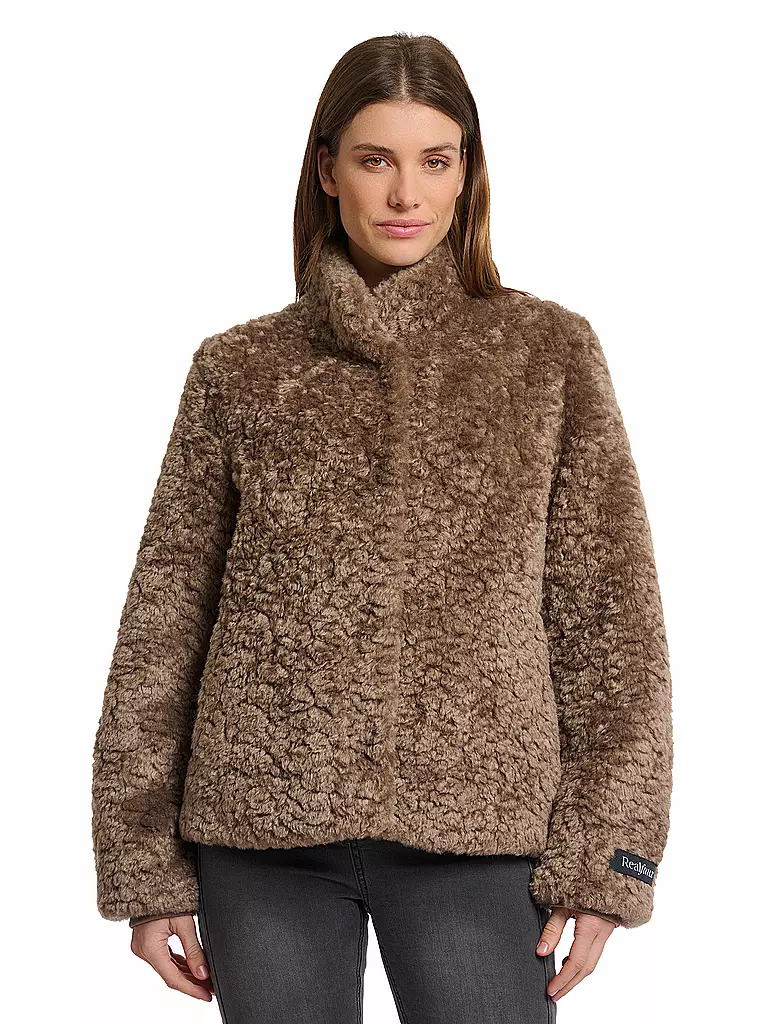 RINO&PELLE | Jacke in Felloptik KION | camel